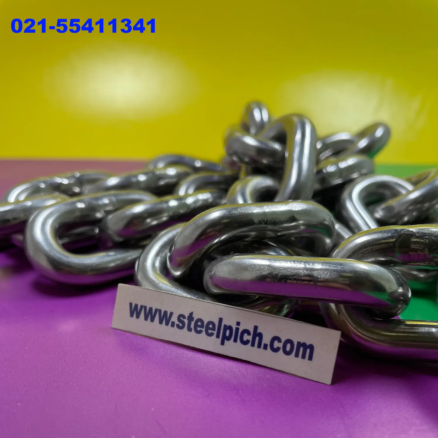 زنجیر استیل ضد زنگ سایز ۸