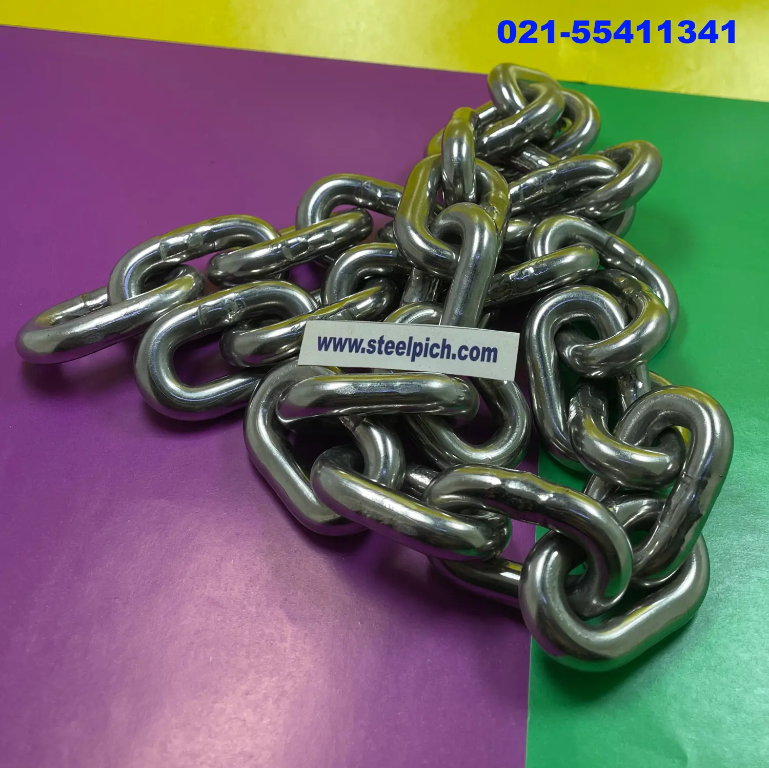 خرید زنجیر استیل ضدزنگ سایز ۸